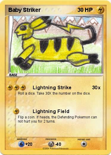 Pokemon Baby Striker