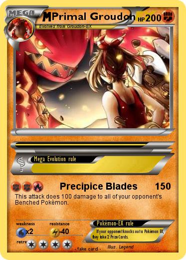 Pokemon Primal Groudon