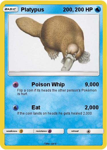 Pokemon Platypus             200,