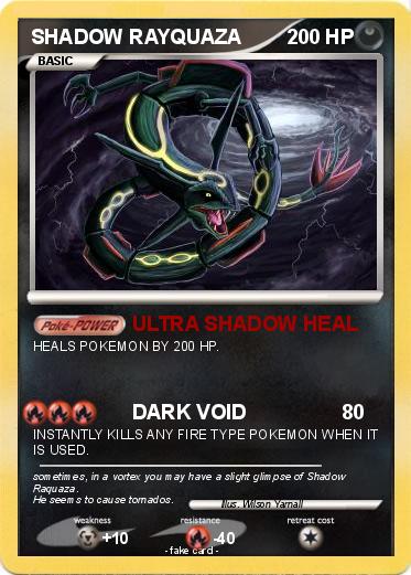 Pokemon SHADOW RAYQUAZA
