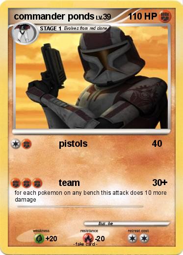 Pokemon commander ponds
