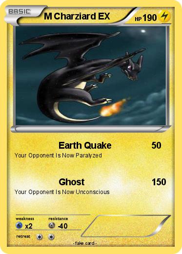 Pokemon M Charziard EX