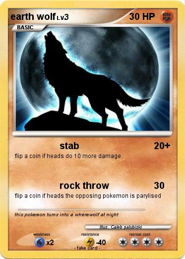 Pokemon earth wolf