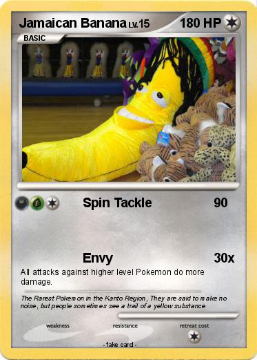 Pokemon Jamaican Banana