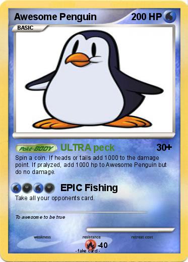 Pokemon Awesome Penguin