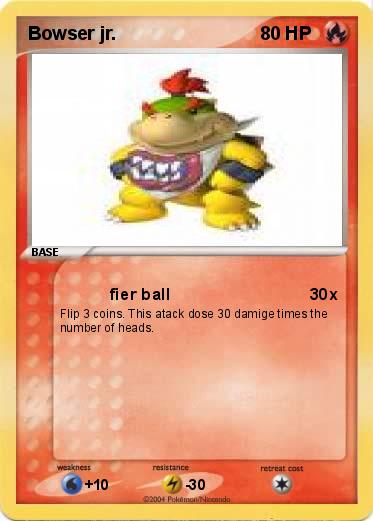Pokemon Bowser jr.