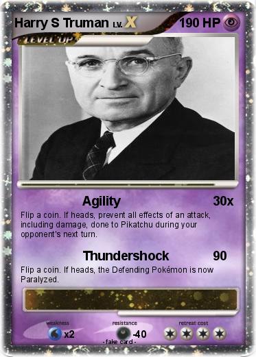 Pokemon Harry S Truman