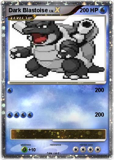 Pokemon Dark Blastoise
