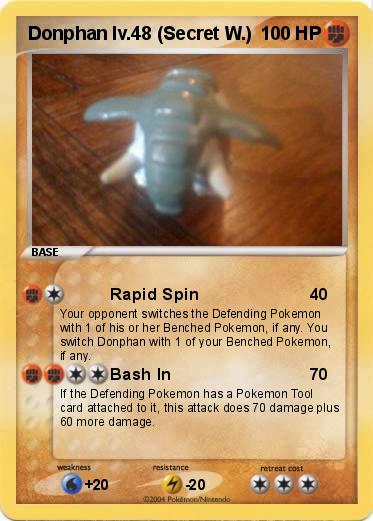 Pokemon Donphan lv.48 (Secret W.)