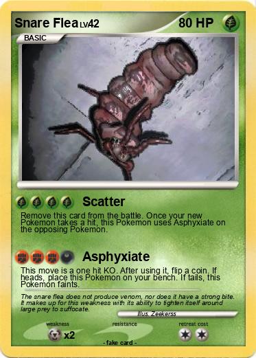 Pokemon Snare Flea