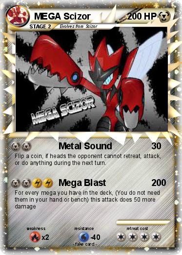 Pokemon MEGA Scizor
