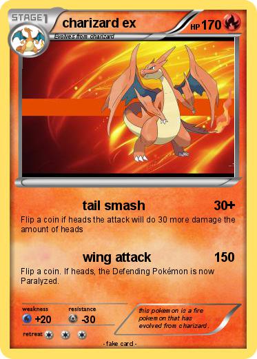 Pokemon charizard ex