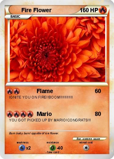 Pokemon Fire Flower