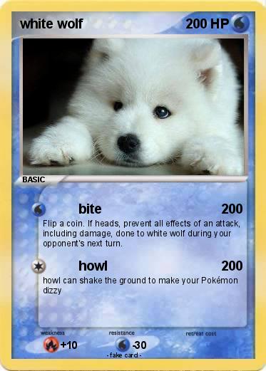 Pokemon white wolf