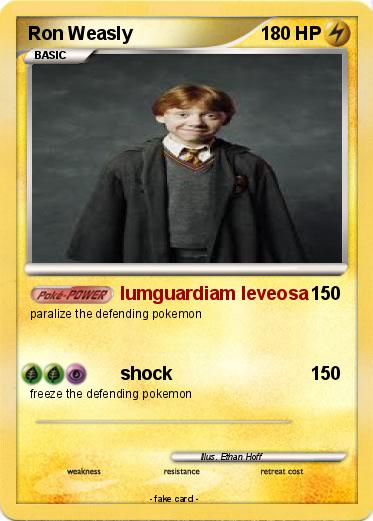 Pokemon Ron Weasly