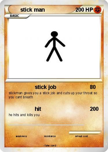 Pokemon stick man
