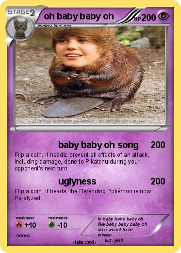 Pokemon oh baby baby oh