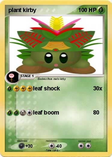 Pokemon plant kirby