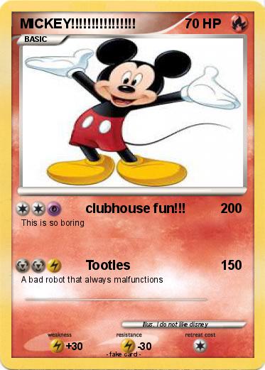 Pokemon MICKEY!!!!!!!!!!!!!!!!