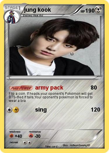 Pokemon jung kook