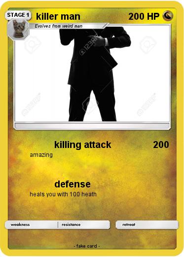 Pokemon killer man