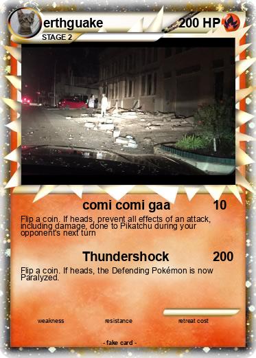 Pokemon erthguake