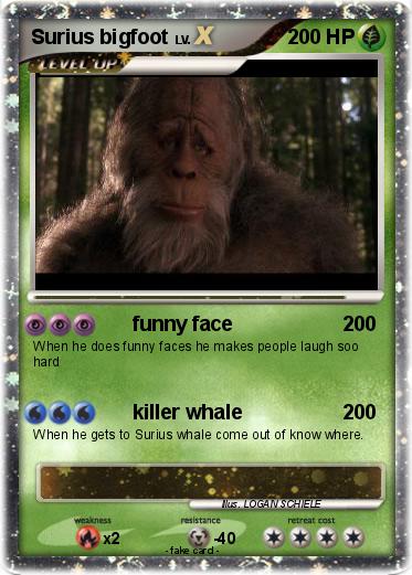 Pokemon Surius bigfoot