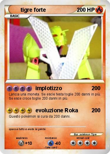 Pokemon tigre forte