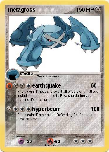 Pokemon metagross
