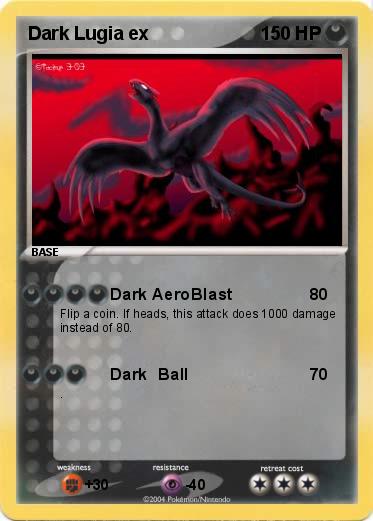 Pokemon Dark Lugia ex