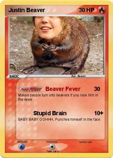 Pokemon Justin Beaver