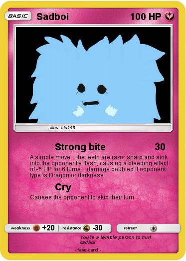 Pokemon Sadboi