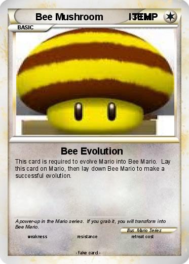 Pokemon Bee Mushroom          ITEM