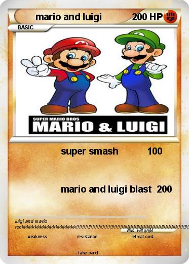 Pokemon mario and luigi