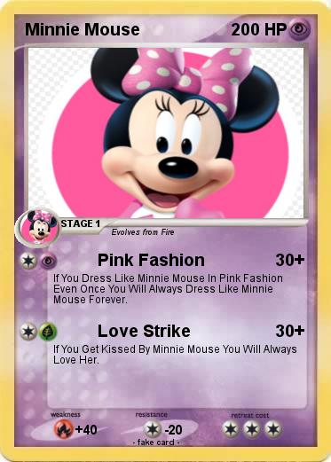Pokemon Minnie Mouse