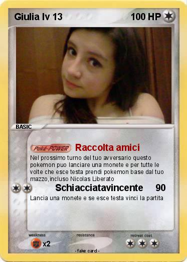 Pokemon Giulia lv 13