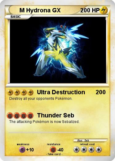 Pokemon M Hydrona GX