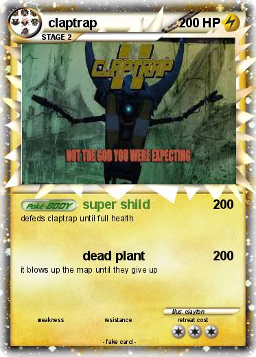 Pokemon claptrap