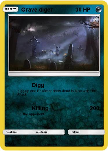 Pokemon Grave diger