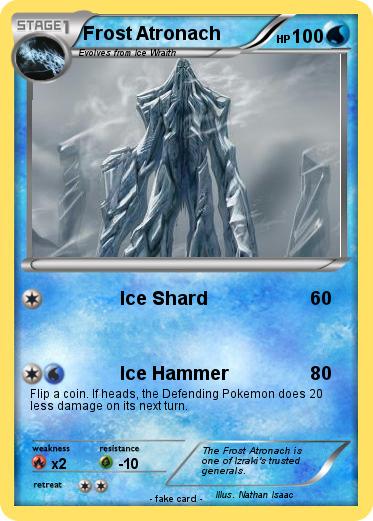 Pokemon Frost Atronach