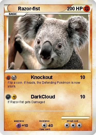 Pokemon Razor-fist