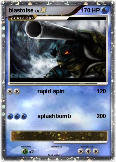Pokemon blastoise