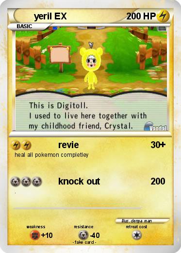 Pokemon yeril EX