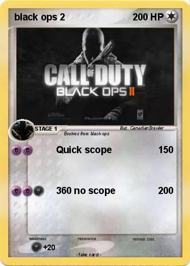 Pokemon black ops 2
