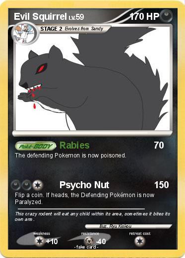Pokemon Evil Squirrel