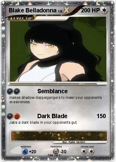 Pokemon Blake Belladonna