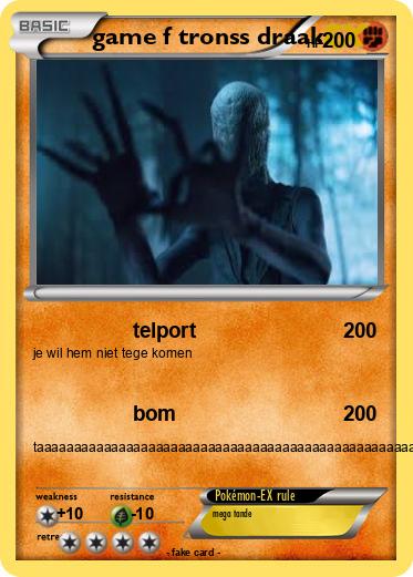 Pokemon game f tronss draak