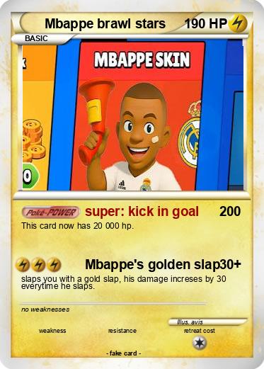 Pokemon Mbappe brawl stars
