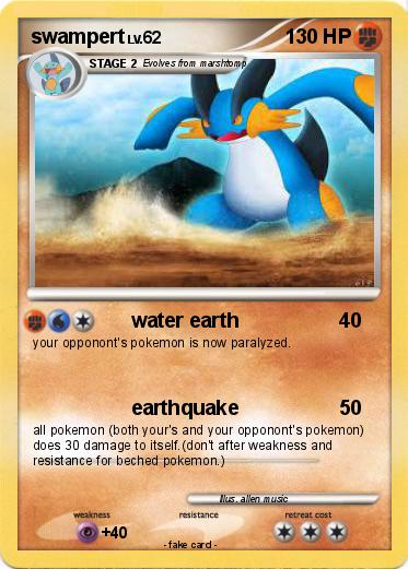 Pokemon swampert