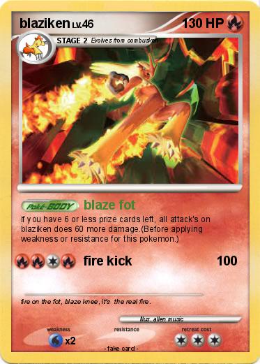 Pokemon blaziken